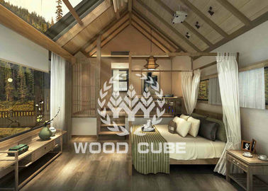 Εύκαμπτα προκατασκευασμένα ξύλινα σπίτια με την αξιόπιστη εύκολη ναυτιλία πλαισίων