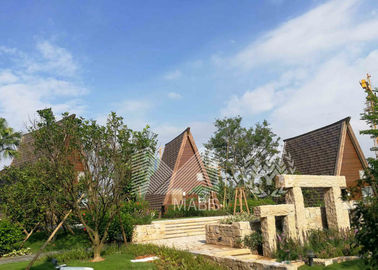 Η ελαφριά δομή χάλυβα προκατασκεύασε τα ξύλινα σπίτια, προκατασκευασμένα σπίτια κούτσουρων