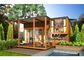 Όμορφα σπίτια σοφιτών σχεδίου Prefab για την ξύλινη εμφάνιση ακίνητων περιουσιών ξενοδοχείων